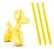 BALAO CANUDO AMARELO 260 C/25 - PIC PIC - Imagem 1