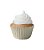Forminha Cupcake C/45 Branca Bax - Imagem 1