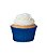 Forminha Cupcake C/45 Azul Escuro Bax - Imagem 1
