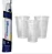 Copo 250Ml cristal C/100 Altacoppo - Imagem 2