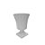 Vaso Grego 19Cm Branco Rofida - Imagem 1