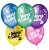 Balao 7 Feliz Aniversario Sortido C/50 Pic Pic - Imagem 1