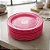 Prato Bolo Sobremesa Pink 15cm c/50 - Trik Trik - Imagem 1