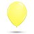 BALAO AMARELO NEON 9 POLEGADAS C/25 - SAO ROQUE - Imagem 1