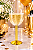 Taça Gin 400ml cristal Base Metalizada Dourada - Mtsz - Imagem 1