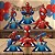 Decoração de Mesa Spider-Man c/6 - Regina - Imagem 1