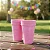 Copo 200ml Rosa c/50 - Trik Trik - Imagem 1