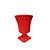 Vaso Grego 19Cm Vermelho Rofida - Imagem 1