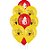 Balão 9" Bela E A Fera c/25 - Regina - Imagem 2