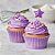Forminha Cupcake c/45 Lilás - Bax - Imagem 1