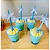 Copo Doces Ceia 10Ml Azul Bebe C/50 Plural - Imagem 1