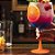 Taça Gin 400ml Neon Cristal Base Laranja - Mtsz - Imagem 1