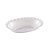 Cumbuca Oval Quality Line Branca C/10 Prafesta - Imagem 1