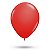 BALAO VERMELHO PAIXAO 9 POLEGADAS C/50 - HAPPY DAY - Imagem 1