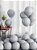 BALAO CINZA 9 POLEGADAS C/50 - HAPPY DAY - Imagem 1
