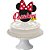 Topo Bolo Minnie Mouse Regina - Imagem 1