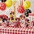 Decoracao Mesa Minnie Mouse C/6 - Regina - Imagem 1