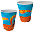 Copo Papel 200Ml Hot Wheels C/8 - Festcolor - Imagem 2