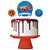 Topo Bolo Hot Wheels - Festcolor - Imagem 1