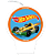 Vela Plana Hot Wheels - Festcolor - Imagem 2