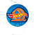 Vela Plana Hot Wheels Festcolor - Imagem 2