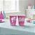 Copo Papel 200ml Barbie c/8 - Festcolor - Imagem 1