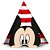 Chapeu Mickey Mouse C/12 Regina - Imagem 1