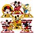 Decoracao Mesa Mickey Mouse C/6 Regina - Imagem 1