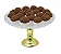 Suporte Doce Luxo 23cm Dourado Mirandinha - Imagem 1