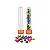 Tubete 13cm Laranja - Plast Qualy - Imagem 1