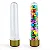 Tubete 13cm Dourado - Plast Qualy - Imagem 1