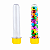 Tubete 13cm Amarelo - Plast Qualy - Imagem 1