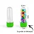 Tubete 8cm Verde Claro c/10 - Plast Qualy - Imagem 1