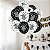 Balão 9" Corinthians Preto/Branco 2023 c/25 - Festcolor - Imagem 1