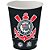 Copo Papel 200ml Corinthians 2023 c/8 - Festcolor - Imagem 1