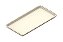 Bandeja Esfera Retangular 25X13 Bege - Honor - Imagem 1