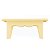 Mesa Doces 13,5Cm Amarelo Candy - Plast Art - Imagem 1