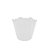 Cachepot Redondo Branco - Plast Art - Imagem 1