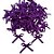 Mini Laco Fino Roxo C/100 - Lacos Marcela - Imagem 1