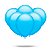 BALAO AZUL CLARO PIC PIC - Imagem 1