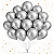 BALAO PLATINO PRATA - PIC PIC - Imagem 1