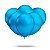 BALAO AZUL ALUMINIO - HAPPY DAY - Imagem 1