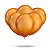 BALAO BRONZE ALUMINIO   - HAPPY DAY - Imagem 1
