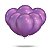 BALAO VIOLETA ALUMINIO - HAPPY DAY - Imagem 1