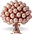 BALAO ROSE GOLD ALUMINIO - HAPPY DAY - Imagem 1