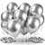 BALAO NATURAL PRATA ALUMINIO - HAPPY DAY - Imagem 1
