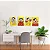 Quadro Decorativo Magali c/4 - Festcolor - Imagem 1