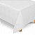Toalha TNT Lisa 68x68cm Branca com 5 - Fascinação - FASCINACAO - Imagem 1