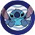 Prato Stitch New c/8 - Festcolor - Imagem 1