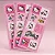Adesivo Quadrado Hello Kitty c/30 - Festcolor - Imagem 1